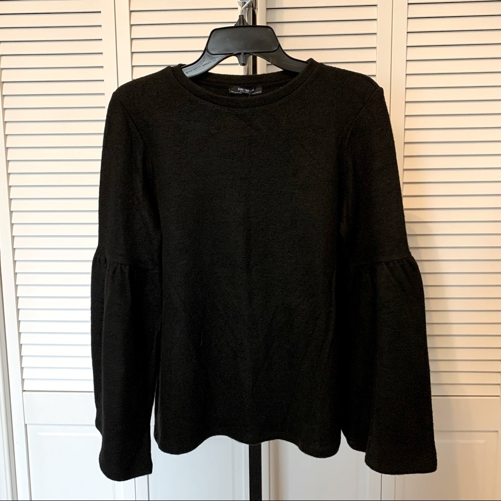 Zara bell sleeve sweater